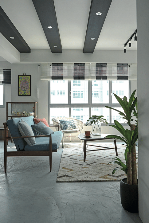  House  Tour Four room HDB BTO flat with vintage style 