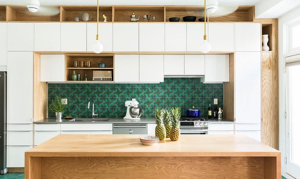 House Tour: A chic graphic designer's home, with pretty tiles and ...